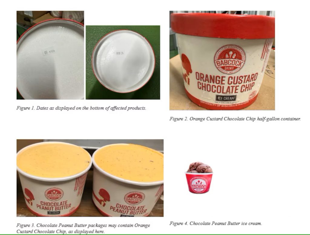 Babcock Dairy expands recall for mislabeled ice cream