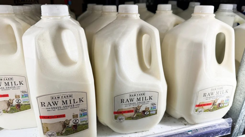 California suspends distribution of Raw Farm raw milk products after bird flu detection