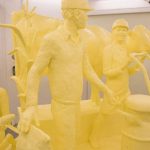 PA Farm Show Butter Sculpture Recycling Shows Positive Impact Dairy Farmers Have on Planet