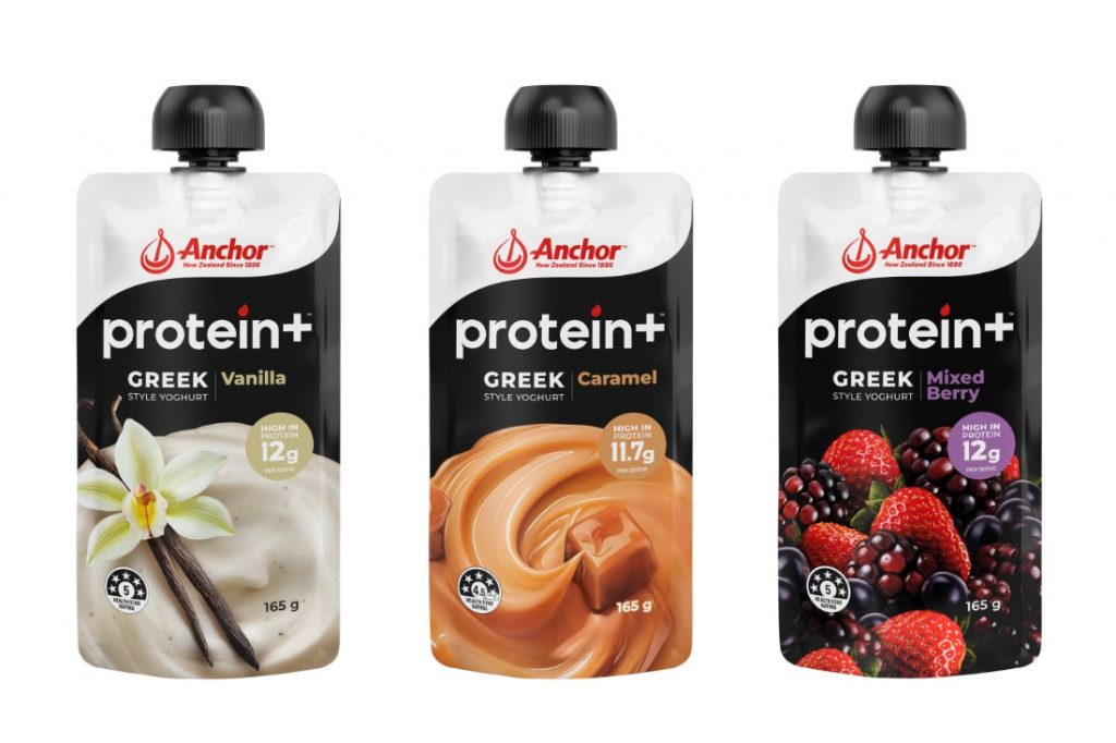 Anchor Protein+ Pouches Land on New Zealand Shelves