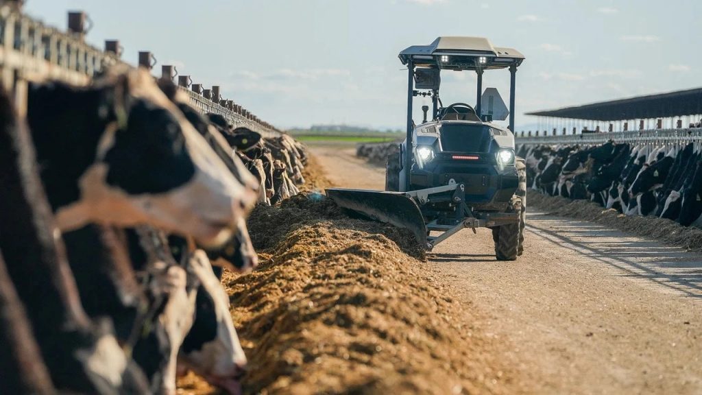 Dairy efficiency takes step forward with electric, autonomous tractor