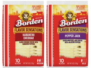 Borden Cheese Introduces Flavor Sensations