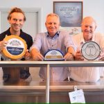 Nick Dobromilsky and Graeme Wilson outline business plan for newly acquired King Island Dairy