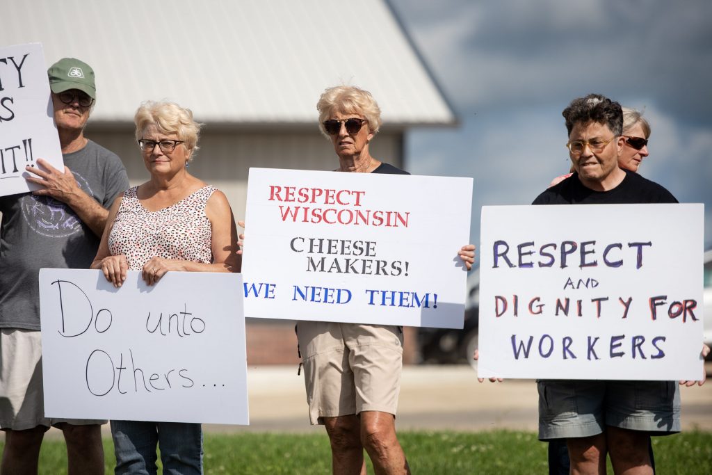 Immigrant Dairy Workers Strike Shakes Wisconsin Cheese Plant